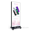 Vertikale mobile Werbung Display Billboard Light Box